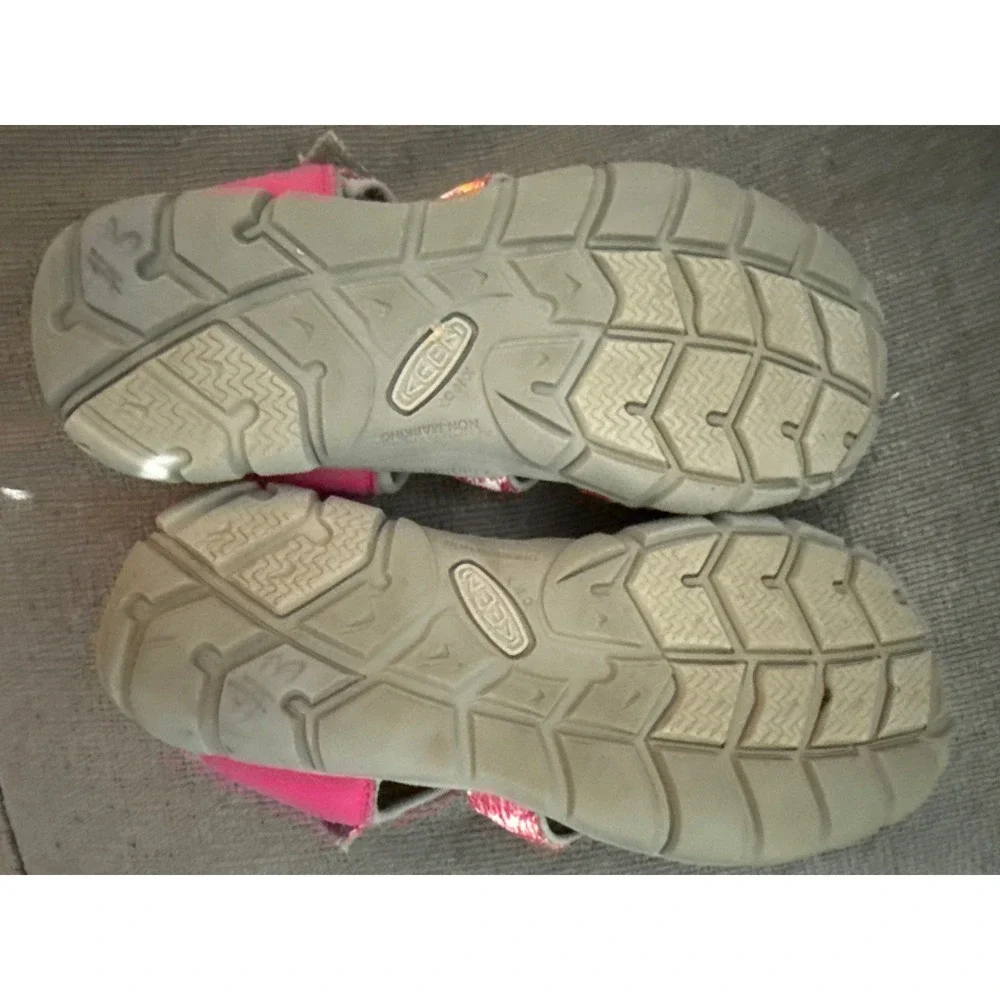 Keen Seacamp II CNX Kids Hiking Sandals Pink Yellow Size 5 Big Kid 1014430